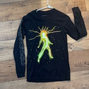 “ Thank You Wrld “ glow in the dark long sleeve